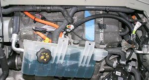 Mount - Front Drive Unit - LH (Remove and Replace) - Removal