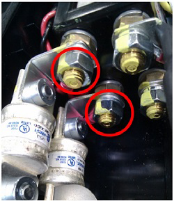 200A Fuses - Wall Connector (Remove and Replace) - Removal 