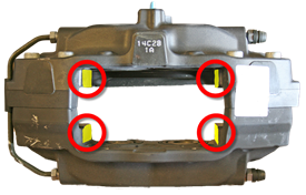 Brake Caliper - Rear - LH (Remove and Replace)