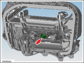 Fork and Control Link - Door - Exterior Handle - Rear - LH (Remove and Replace)