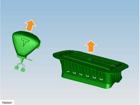 SRS component testing precautions
