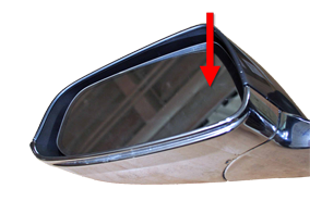 Glass - Door Mirror - LH (Remove and Replace)