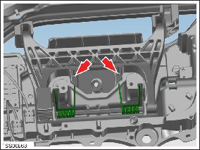 Fork and Control Link - Door - Exterior Handle - Rear - LH (Remove and Replace)