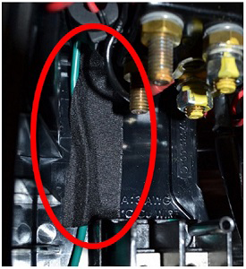 200A Fuses - Wall Connector (Remove and Replace) - Removal 