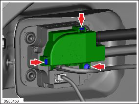 Charge Port - Single Phase - Non-Motorized (Remove and Replace) - Removal