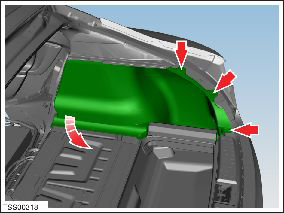 Trim - Rear Trunk - Side - RH (Remove and Replace)