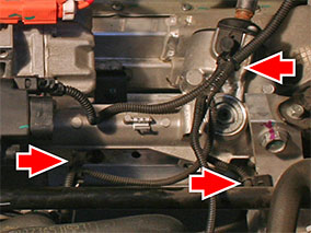 Steering Rack (RWD) (Remove and Replace) - Removal 