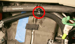 Mount - Front Drive Unit - LH (Remove and Replace) - Removal