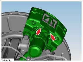Brake Pads - Park Brake - Set (Remove and Replace)