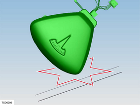 SRS component testing precautions